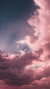 Создать мем: розовые облака эстетика, cloud sky, небо розовое