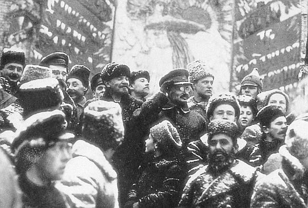 Create meme: the revolution of 1917 in Russia, revolution , Trotsky is the leader of the revolution