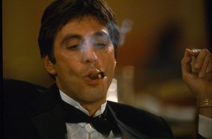 Create meme: al Pacino, Tony Montana Scarface, Scarface 1983