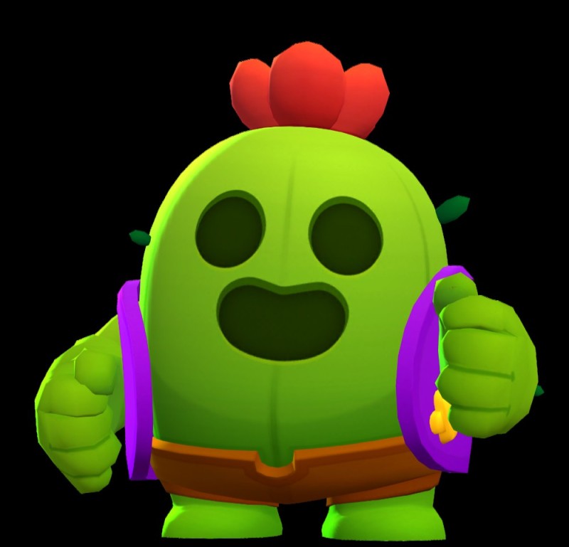 Create meme: spike Bravo stars, brawl stars, spike brave stars