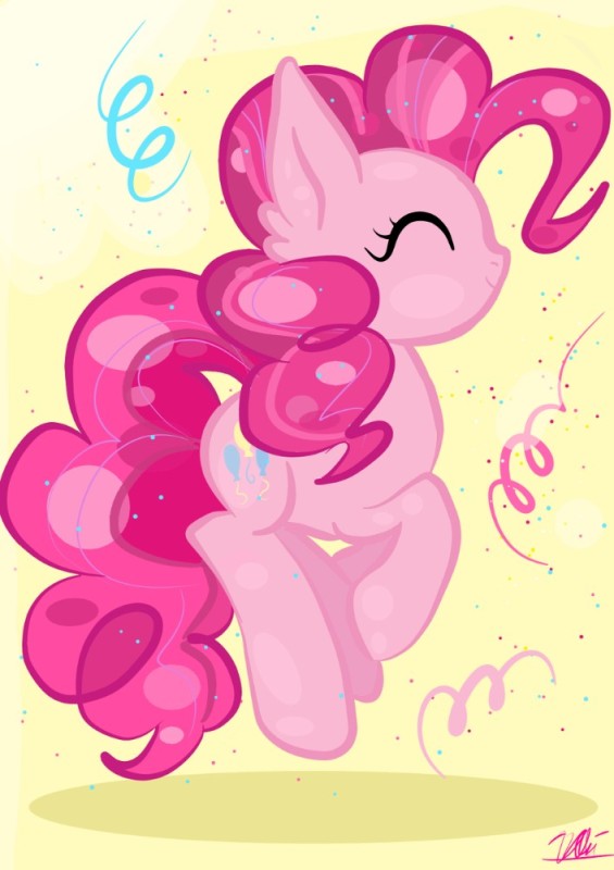 Create meme: pinkie pie , Pinkie Pie Pony movie, pinkie pie art