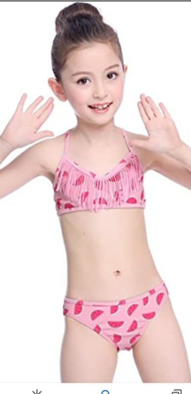 Create meme: children's swimsuit, baby swimwear , little girls in swimsuits