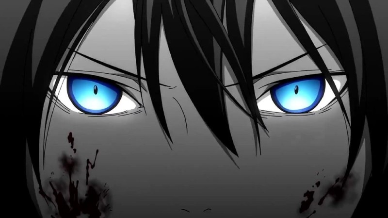 Create meme: Eyes I'm a homeless god, God yato, a homeless God anime