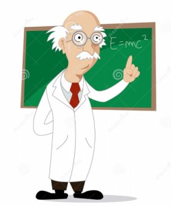 Create meme: Professor, cartoon character, scientist