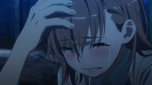 Создать мем: плачущая аниме девушка, грустные аниме, слезы в аниме