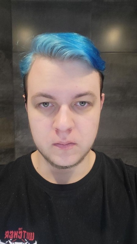Create meme: guy , 5 Kirill baranov with blue hair, people 