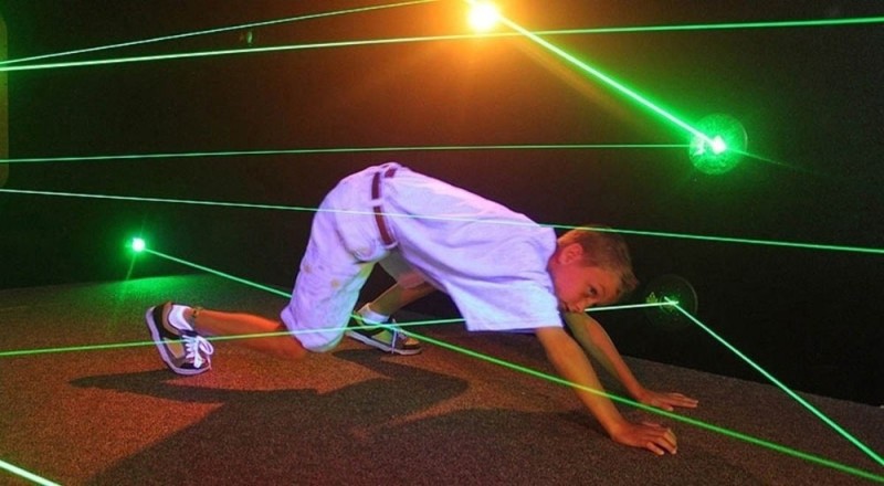 Create meme: laser maze , lasers, laser 