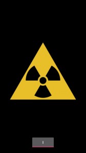Создать мем: warning radioactive, картинки радиации оригинал, знак радиации клипарт