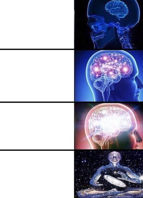 Create meme: brain meme, brain meme , The brain is a meme universe