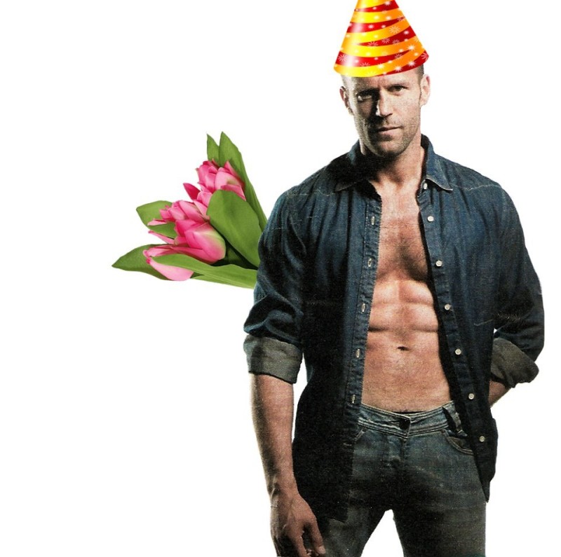 Create meme: Jason Statham birthday, Jason Statham wishes you a happy birthday, Jason Statham young
