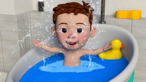 Создать мем: bath, руки мыть нужно каждый день, baby bath