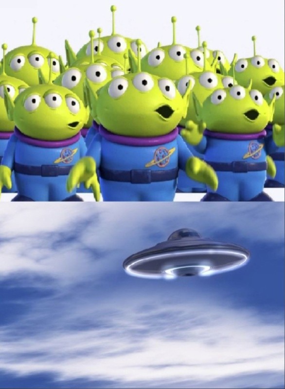 Create meme: toy story aliens, aliens from toy story, toy story aliens