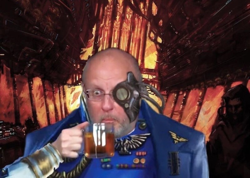 Создать мем: планетарный губернатор вархаммер, мужчина, battlefleet gothic
