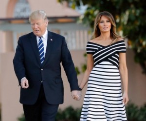 Create meme: wife trump photo, Donald and Melania Dating history, wife Melania trump photo