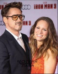 Создать мем: susan downey, susan nicole downey, robert downey and wife