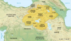 Create meme: map of Armenia during Bagratuni, Armenia, Bagratuni map