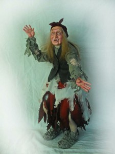 Create meme: witch, costume Baba Yaga