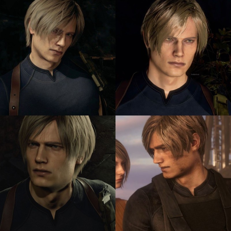 Create meme: leon kennedy resident evil 2, leon kennedy resident evil 4, leon kennedy resident evil 4