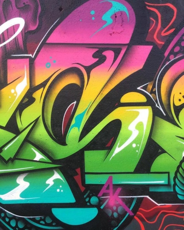 Create meme: graffiti street, graffiti art, grafiti