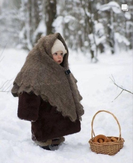 Create meme: winter stories, winter , children's winter photo shoots
