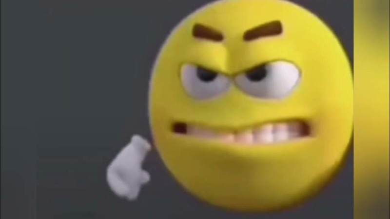 Create meme: smiley , evil smiley, angry smiley shoots