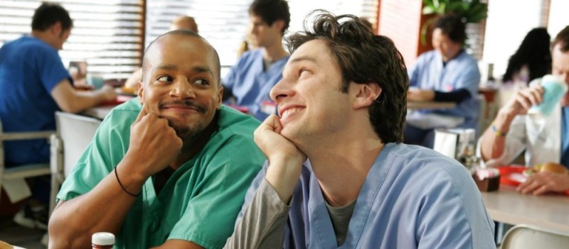 Создать мем: болезнь, терк и джей ди, scrubs, season 1