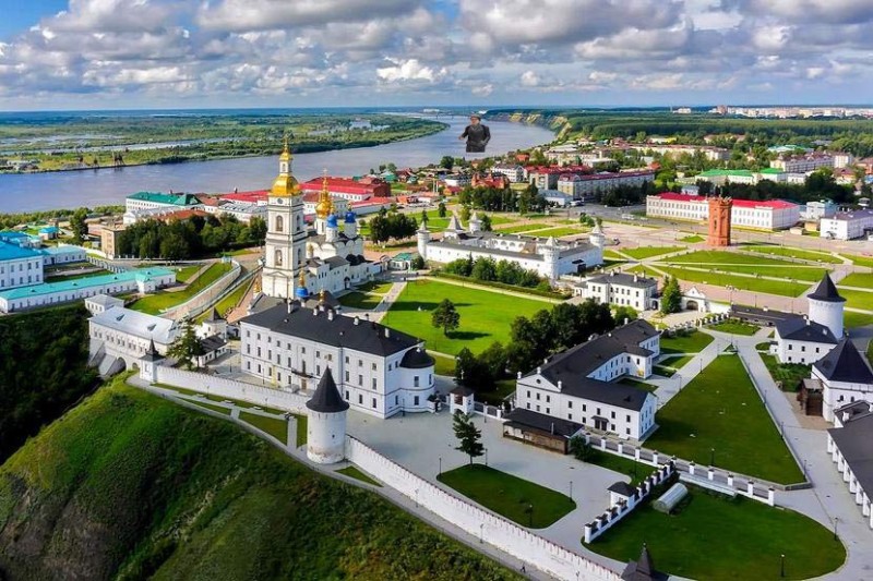 Create meme: Tobolsk Kremlin, Tobolsk Kremlin Tobolsk, Tobolsk Kremlin panorama
