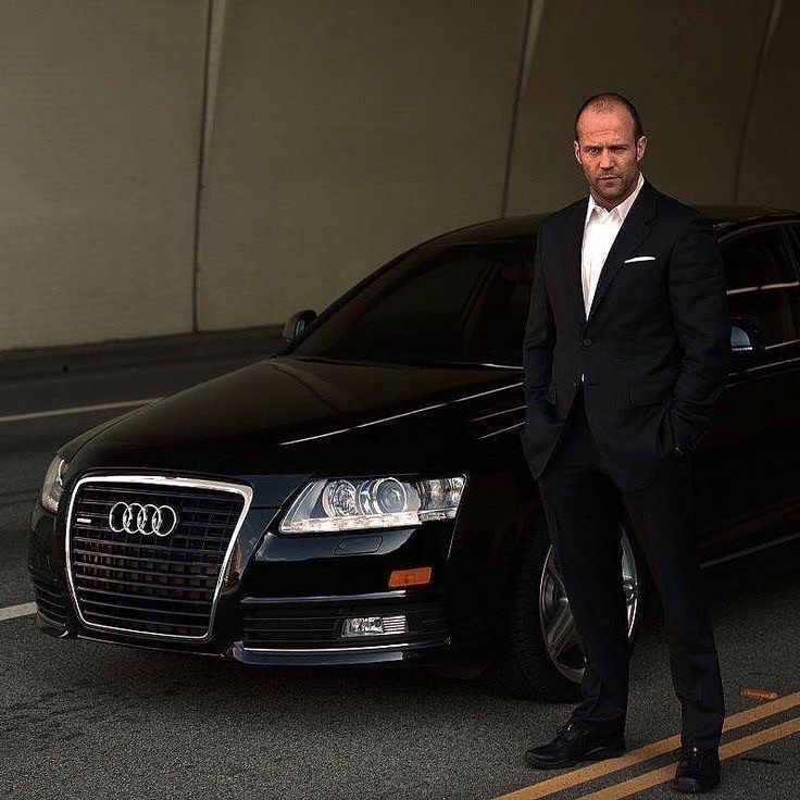 Создать мем: стэтхэм ауди а8, jason statham audi, джейсон стэтхэм ауди