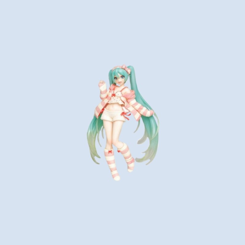 Создать мем: hatsune miku vocaloid, мику фигурки miku room wear, фигурка хацунэ мику в пижаме