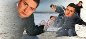 Create meme: Russian actors, the man with sand, a sad man with sand
