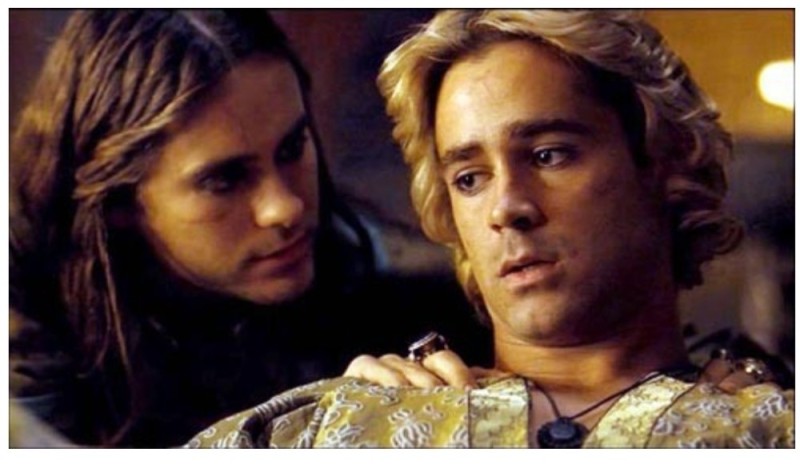 Create meme: Alexander and Hephaestion, Jared Leto Hephaestion, Colin Farrell Alexander the great