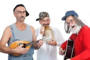 Create meme: active retirees, hillbilly, jug band