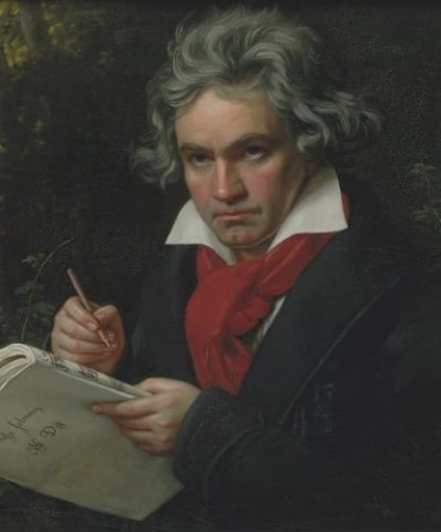 Create meme: Ludwig van Beethoven, portrait of ludwig van beethoven, Ludwig van Beethoven portrait