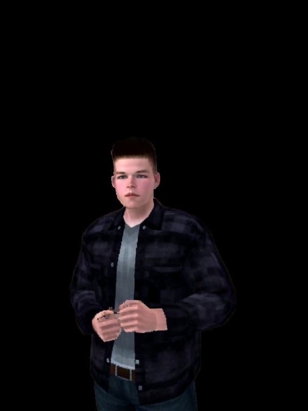 Create meme: claude gta, James sunderland silent hill 2, claude gta 3