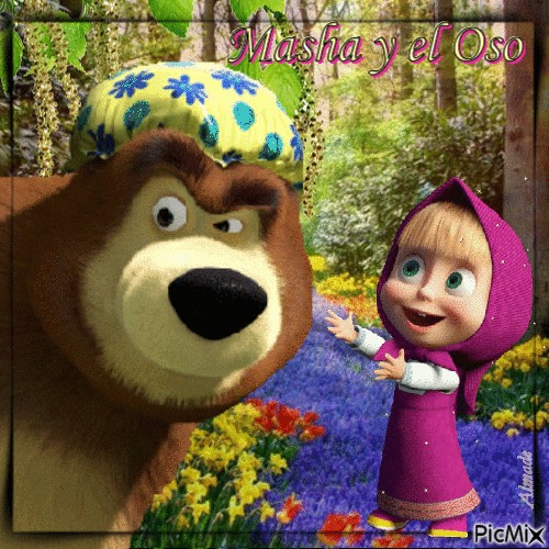 Create meme: Masha and the bear , Masha and the bear animation, Masha and the bear photo