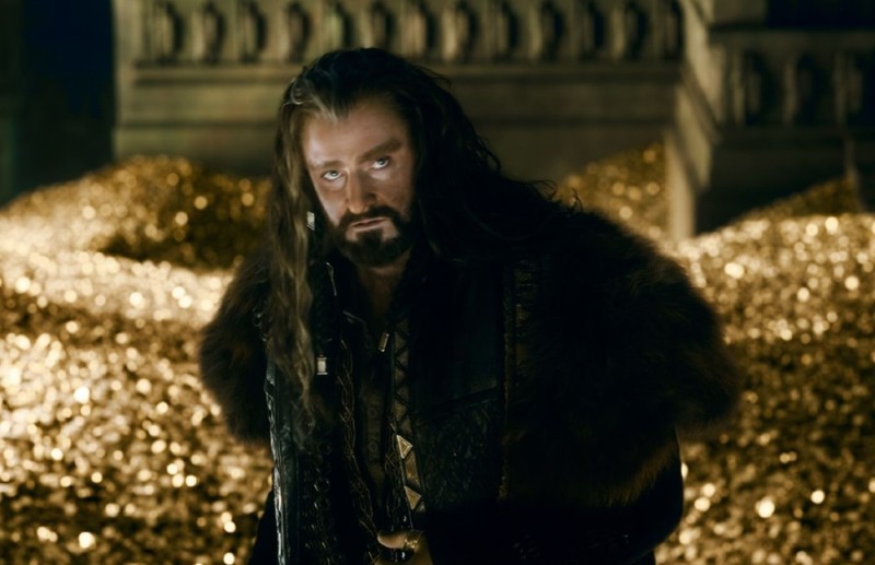 Создать мем: дубощит, король гномов, thorin