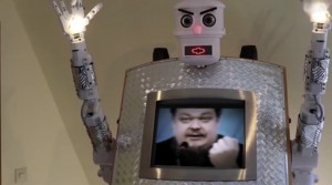 Создать мем: robot, робот священник
