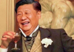 Создать мем: леонардо ди каприо джанго освобожденный мем с бокалом, леонардо ди каприо джанго, chinese president