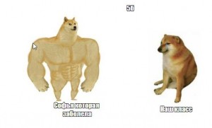 Create meme: doge Jock, inflated dog, inflated doge