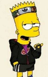 Create meme: simpsons bart, Bart Simpson mod, Bart Simpson Supreme