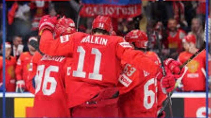 Create meme: ice hockey world championship, the national team of Russia on hockey , hockey Russia