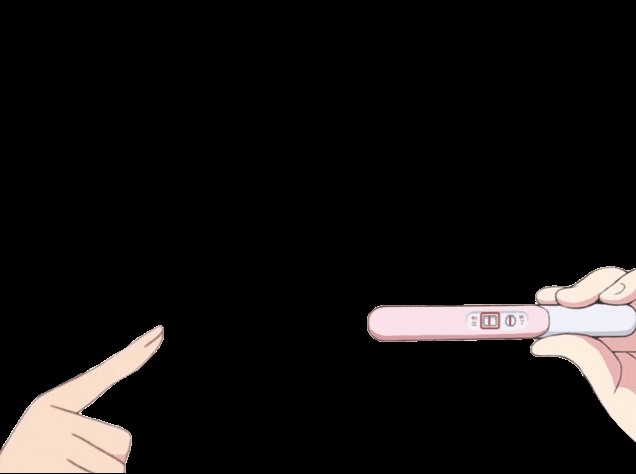 Share in Pinterest. #pregnancy test anime png. #anime hands PNG. 