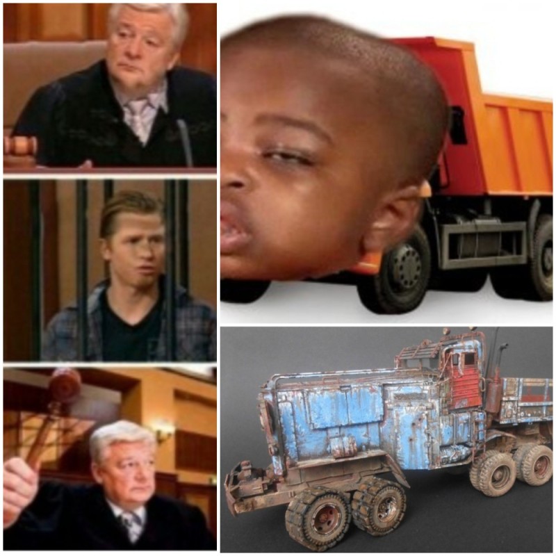 Create meme: Jon , kamaz meme, cargo