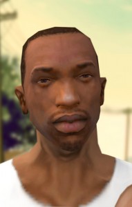 Create meme: C. J., CJ stoned, Carl Johnson