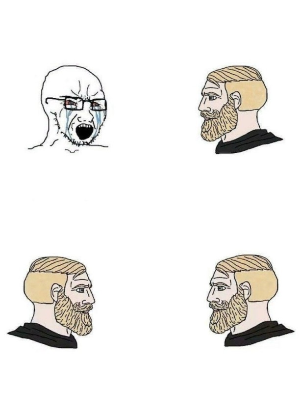 Create meme: beard meme , bearded meme , screenshot 