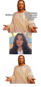 Create meme: Christian memes, God meme, Jesus meme