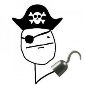 Create meme: pirates, memes, piracy