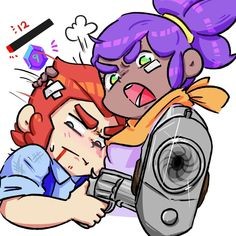 Создать мем: shelly brawl stars, бравл старс любовь шелли, шелли brawl stars