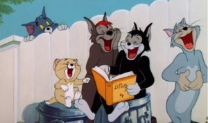 Create meme: meme of Tom and Jerry, Tom and Jerry