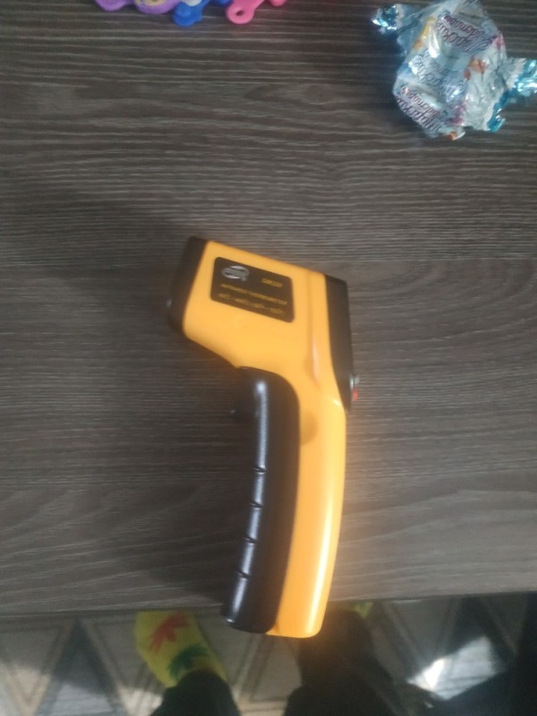 Create meme: non-contact infrared thermometer, the infrared pyrometer, infrared thermometer
